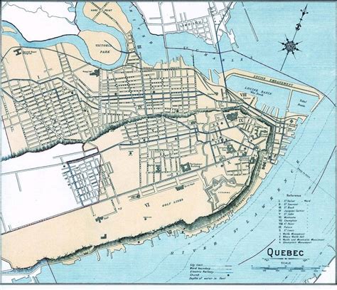 quebec city map.